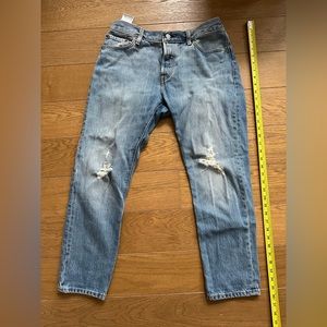 Levi's Womens 501® CT Jeans - Morning Haze